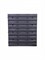 Крепежный щит на стену для лотков для мелочей QBRICK SYSTEM FIXING WALL 350 BLACK 350х18х386мм 10501244 - фото 380455