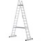 Алюминиевая лестница-стремянка с платформой CAGSAN A4 12+1 - фото 381012