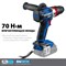 ЗУБР  Т7, 20 В, 70 Н·м, без АКБ, бесщеточная ударная дрель-шуруповерт, Профессионал (DBS-201) - фото 383317