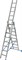 Трехсекционная универсальная лестница Krause Stabilo +S 3х8 131652 - фото 386901