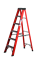 Стеклопластиковая стремянка Алюмет SF 5 ступеней с органайзером 1005 - фото 391834