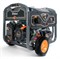 Бензиновый генератор Helmut LS 7500EA - фото 395169 Бензиновый генератор Helmut LS 7500EA - фото 395169