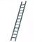 Приставная алюминиевая лестница TOR 1x12 - фото 399514