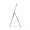 Алюминиевая трехсекционная лестница Эйфель Классик 3х8 - фото 400884