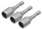 Набор шестигранных головок для шуруповерта TOLSEN 1/4", 8 мм, 48 мм, магнитных, 3 предмета TT77823 - фото 402941