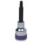 Насадка (бита) торцевая 1/2", Torx, T30, L = 80 мм, с отверстием KING TONY 403730 TONY - фото 679606
