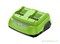 Зарядное устройство ультрабыстрое GREENWORKS G24X2C8 24V, 8A Greenworks 2958807 - фото 685586