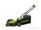 Газонокосилка аккумуляторная GREENWORKS 24V GD24X2LM411 c 2хАКБ 4Ач и ЗУ Greenworks 2520907UD - фото 687984