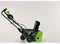 Снегоуборщик GREENWORKS GD82ST 82V (56 см) бесщёточный аккумуляторный с АКБ 2x2.5Ач и ЗУ Greenworks 2602507UC - фото 688092