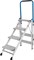Складной трап с поручнем Krause Stabilo Professional 4 ступени 810533 - фото 692096