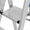 Стремянка Krause Stabilo Professional 5 ступеней, односторонняя телескопическая 134936 - фото 692200