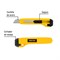 Нож строительный Truper Pretul CUT-6PB 22405 - фото 694146 Нож строительный Truper Pretul CUT-6PB 22405 - фото 694146