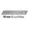 Нож строительный Truper Pretul CUT-6PB 22405 - фото 694148 Нож строительный Truper Pretul CUT-6PB 22405 - фото 694148