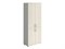 Шкаф ПРАКТИК NW 2080/4 закрытый белое дерево/серый К35599362018 - фото 709630