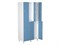 Шкаф для раздевалок ПРАКТИК WL 32-90 голубой/белый S35599620938 - фото 709665