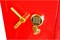 Сейф VALBERG Gold Рубеж 67.EL (красный) S12199152483 - фото 710457