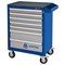 Тележка инструментальная, 7 выдвижных ящиков, "ОПТИМА", синяя МАСТАК 521-07581MB 521-07581MB - фото 716448