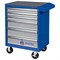 Тележка инструментальная, 6 выдвижных ящиков, "ОПТИМА", синяя МАСТАК 521-06581MB 521-06581MB - фото 716831