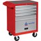 Тележка инструментальная, 4 выдвижных ящика и отсек, "ПРИМА", красная МАСТАК 522-04581R 522-04581R - фото 718745