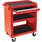 Тележка открытая, 3 полки и выдвижной ящик, красная МАСТАК 520-01580R 520-01580R - фото 719494