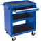 Тележка открытая "ОПТИМА", 3 полки и выдвижной ящик, синяя МАСТАК 520-01580MB 520-01580MB - фото 719930