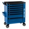 Тележка инструментальная, 7 выдвижных ящиков, "PROFESSIONAL", синяя KING TONY 87G38-7B-B TONY - фото 722595