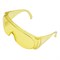 Очки защитные открытого типа, желтые, ударопрочный поликарбонат Сибртех 89157 - фото 722771
