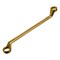 Ключ накидной, 20 х 22 мм, желтый цинк Сибртех 14630 - фото 723449
