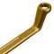 Ключ накидной, 8 х 10 мм, желтый цинк Сибртех 14614 - фото 723472