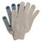 Перчатки х/б, ПВХ покрытие, "Точка", 7 класс Сибртех 67703 - фото 726531