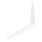 Кронштейн угловой с ребром, 150х200 мм, белый Сибртех 93952 - фото 726926