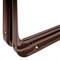 Кронштейн угловой с ребром, 400 х 450 мм, коричневый Сибртех 94030 - фото 727041