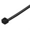 Хомуты, 200 x 3.6 мм, пластиковые, черные, 100 шт Сибртех 45555 - фото 727626