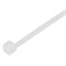 Хомуты, 200 x 4.8 мм, пластиковые, белые, 100 шт Сибртех 45534 - фото 727680