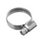 Хомуты нержавеющая сталь, Стандартное болтовое крепление 16-27 мм, 100 штук в упаковке, ширина 9 мм Сибртех 47579 - фото 728043