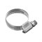 Хомуты нержавеющая сталь, Стандартное болтовое крепление 16-27 мм, 100 штук в упаковке, ширина 9 мм Сибртех 47579 - фото 728044