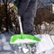 Лопата для уборки снега пластиковая Profi, 415 х 445 х 1500 мм, алюминиевый черенок, Сибртех 61492 - фото 728996