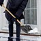 Лопата для уборки снега пластиковая, 350 х 350 мм, без черенка, Сибртех 61465 - фото 729020