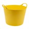 Ведро гибкое сверхпрочное, 40 л, желтое, Сибртех 67507 - фото 729361