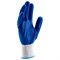 Перчатки полиэфирные с синим нитрильным покрытием, размер L, 15 класс вязки Сибртех 67862 - фото 729434