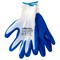 Перчатки полиэфирные с синим нитрильным покрытием, размер L, 15 класс вязки Сибртех 67862 - фото 729435