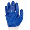 Перчатки полиэфирные с синим нитрильным покрытием, размер L, 15 класс вязки Сибртех 67862 - фото 729444