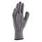 Перчатки трикотажные, акрил, серое мулине, оверлок Сибртех 68654 - фото 729485