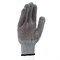 Перчатки трикотажные, акрил, ПВХ гель, "Протектор", серая туча, оверлок Сибртех 68662 - фото 729515