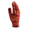 Перчатки трикотажные усиленные, гелевое ПВХ-покрытие, 7 класс, красно-желтый меланж Сибртех 68181 - фото 730263