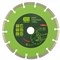 Диск алмазный, отрезной сегментный, 180 х 22.2 мм, сухая резка Сибртех 731037 - фото 730629