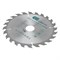Пильный диск по дереву, 200 х 32 мм, 24 зуба, кольцо 30/32 Сибртех 732617 - фото 730711
