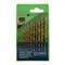 Набор нитридтитановых сверл по металлу, 1.5-6.5 мм. (через 0.5 мм.+3.2 мм, 4.8 мм.) НSS 13 шт Сибртех 723867 - фото 731067