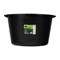 Таз круглый строительный, черный, 30 л, Сибртех 81455 - фото 734634