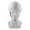 Каска защитная с храповым механизмом, Европласт, белая Сибртех 89109 - фото 735485